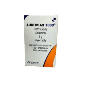 AUROVIAX 1000 Sol Iny IV 1g/10ml c/1 amp