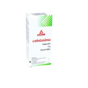 CEFOTAXIMA IV AMSA Sol. Iny. 1g/4 ml c/1