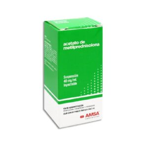 METILPREDNISOLONA AMSA Iny. 40mg/2ml C/1