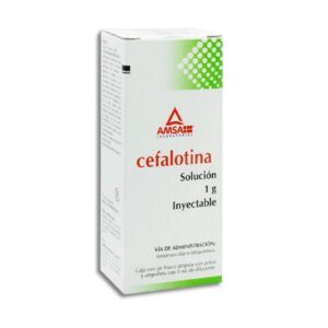 CEFALOTINA AMSA Sol. Iny. 1 g/5ml c/1